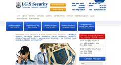 Desktop Screenshot of igssecurity.com